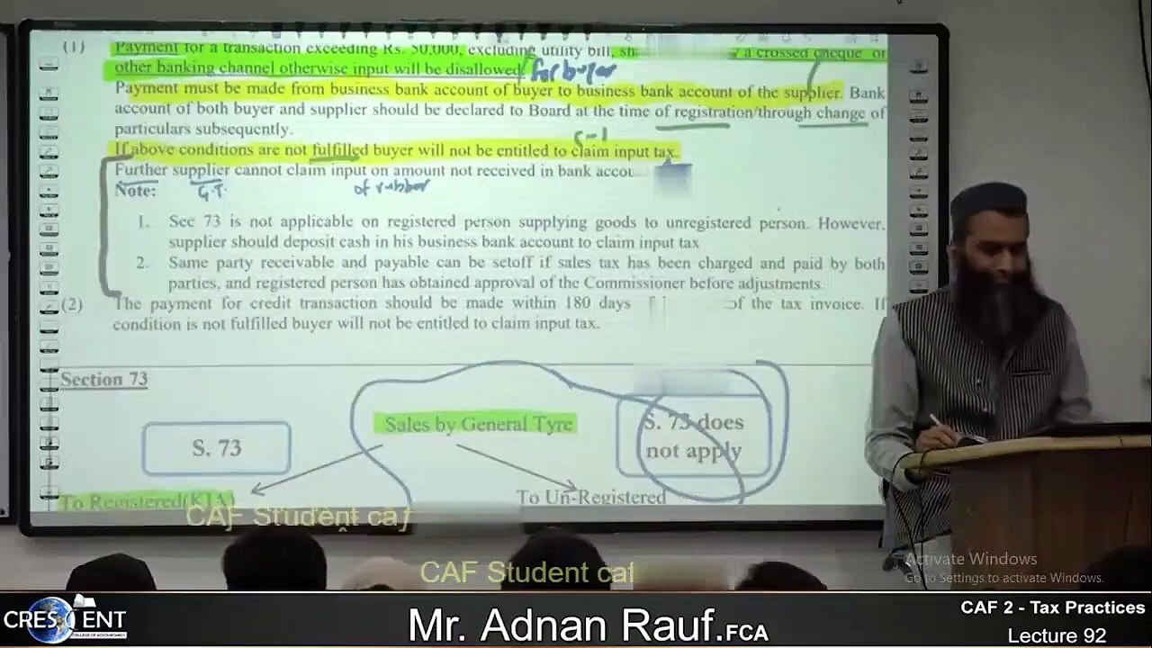 Tax Lecture 92
