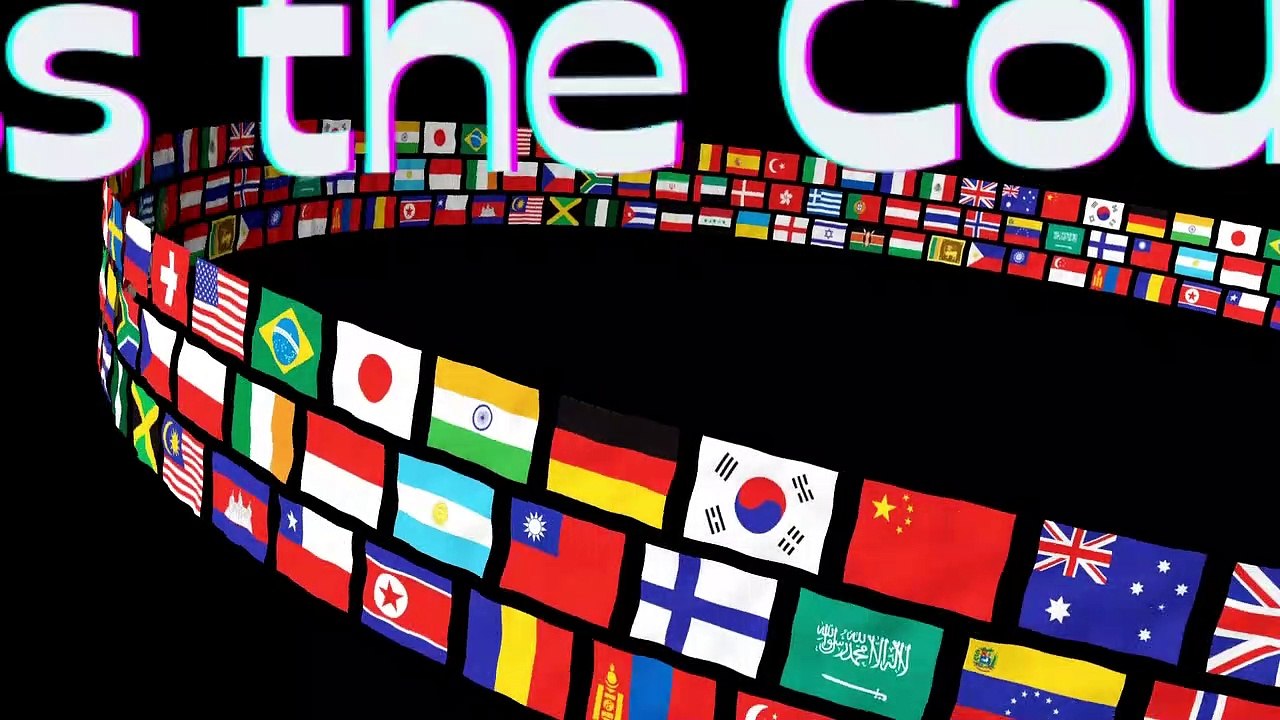 Flag Quiz: Guess the Country from Its Flag and Two Famous Clue