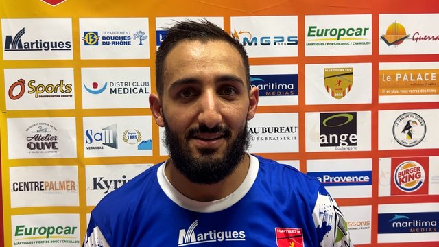 Interview maritima: Samir Settouti après la victoire de Martigues Handball contre Saintes