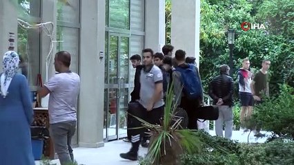 Depremzedelere yuva olan yurtlara öğrenciler yerleşmeye başladı