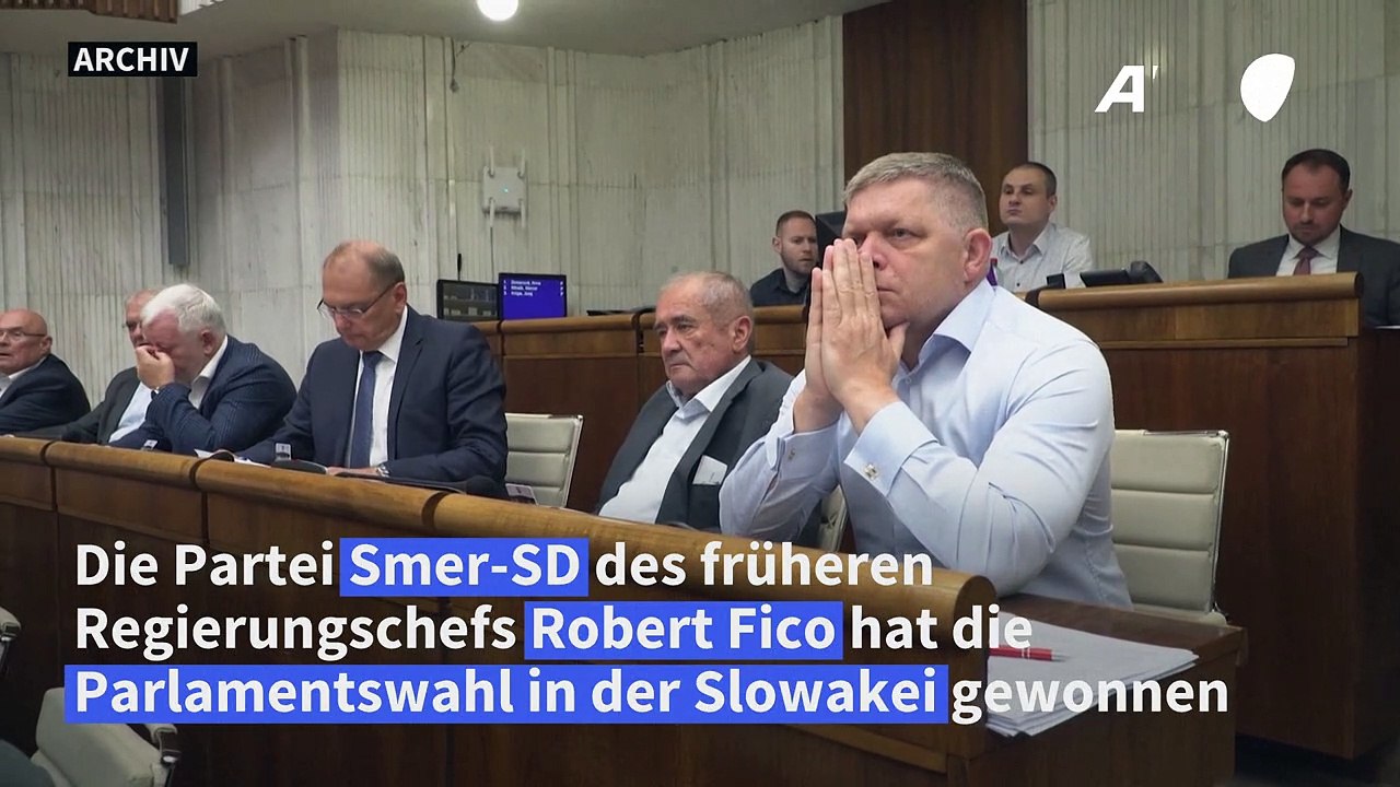 Slowakei: Smer-Partei von Ex-Ministerpräsident Fico gewinnt Wahl