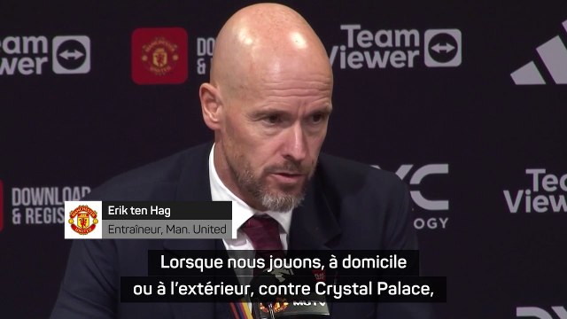 Ten Hag : Le manque de régularité est un problème