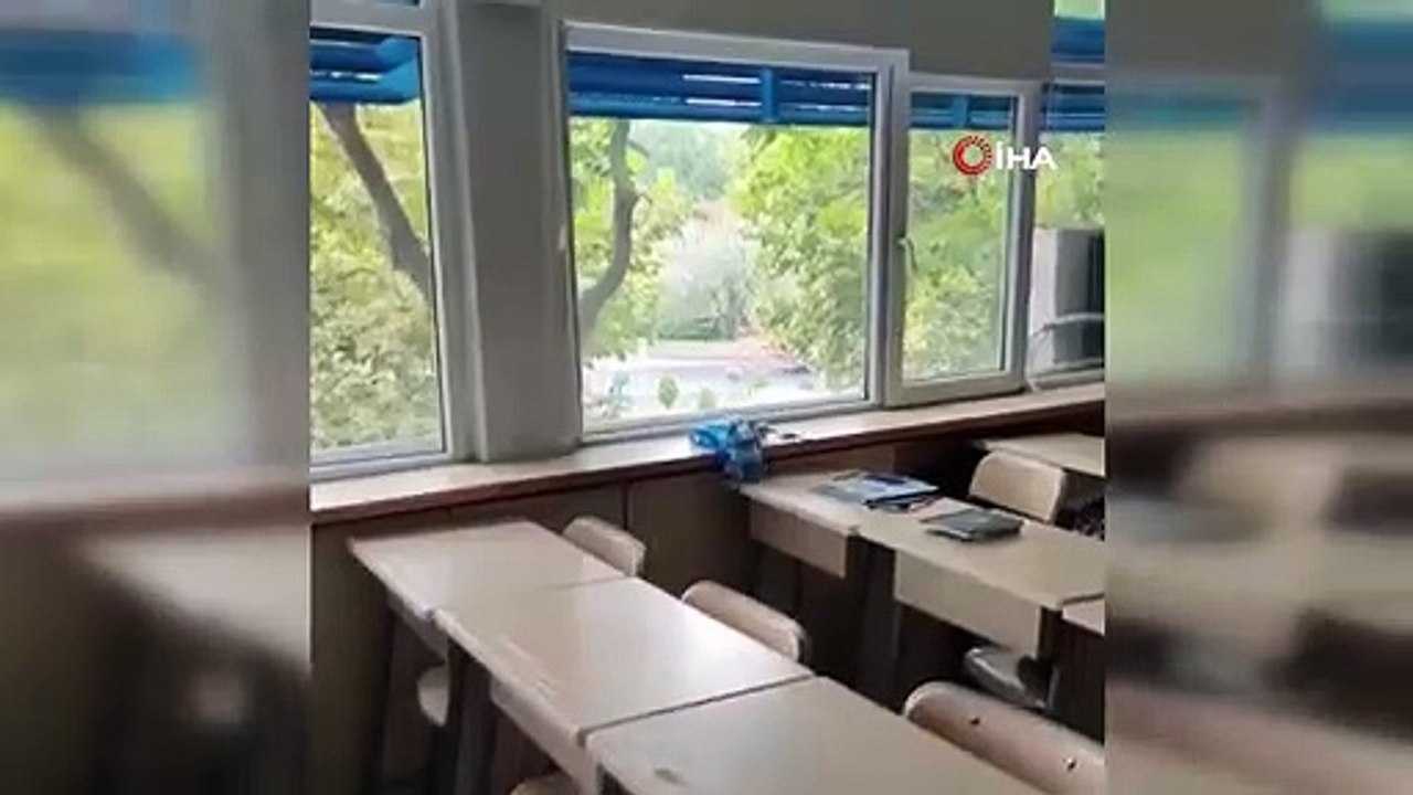 İçişleri Bakanlığı'na bombalı terör saldırısı girişiminin görüntüleri ortaya çıktı
