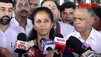 पक्ष आणि घड्याळ चिन्हावरुन सुप्रिया सुळेंचं अजित पवार गटाला थेट आव्हान