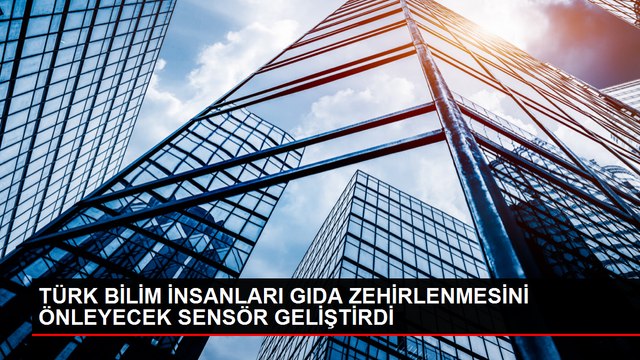 TÜRK BİLİM İNSANLARI GIDA ZEHİRLENMESİNİ ÖNLEYECEK SENSÖR GELİŞTİRDİ