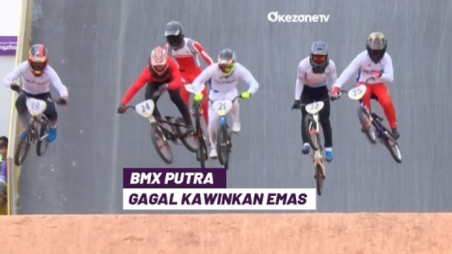 Highlight Asian Games 2023: BMX Putra Indonesia Gagal Kawinkan Emas Usai Finis Kedelapan