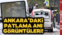 Ankara'daki Patlama Anı ve Teröristin Vurulma Anı Kameralara Yansıdı!