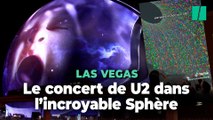 À Las Vegas, U2 inaugure la Sphere, une salle de concert immersive entièrement constituée d’écrans