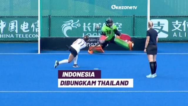 Highlight Asian Games 2023: Timnas Hoki Putri Indonesia Dibungkam Thailand 0-3