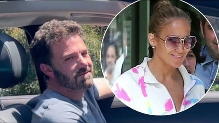 Jennifer Lopez, Ben Affleck appear to have heated discussion inside car