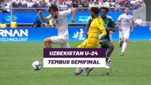 Highlight Timnas Uzbekistan vs Timnas Arab Saudi U-24 di Asian Games 2023: Serigala Putih Jejak Semifinal