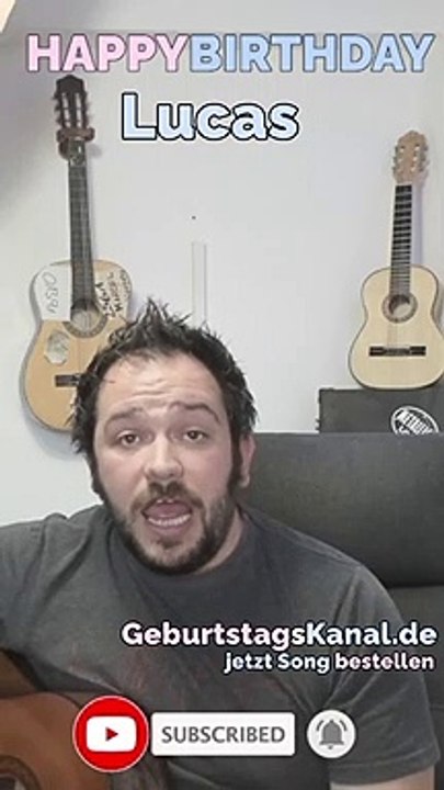Happy Birthday, Lucas! Geburtstagsgrüße an Lucas