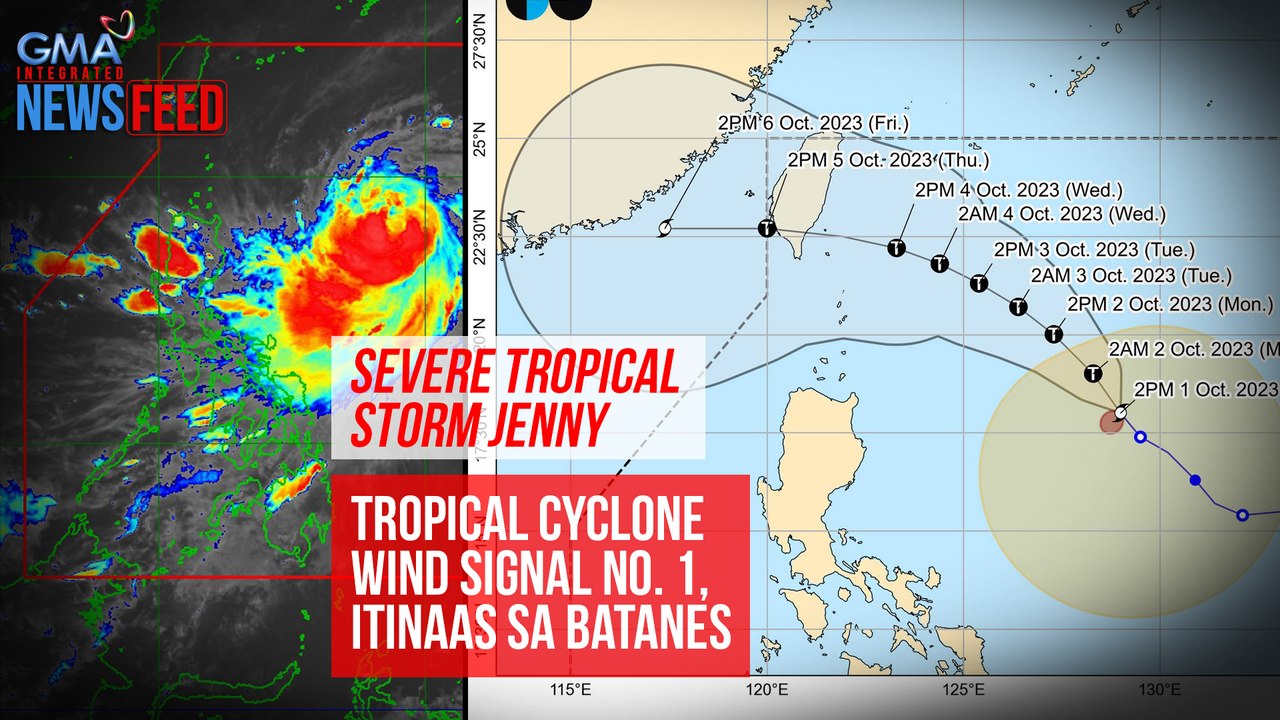 Severe tropical storm Jenny | GMA Integrated Ne...