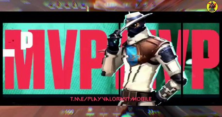Valorant Mobile Agents MVP Animations & Radiant Rank Up Animation  | Valorant Mobile | @AvengerGaming71