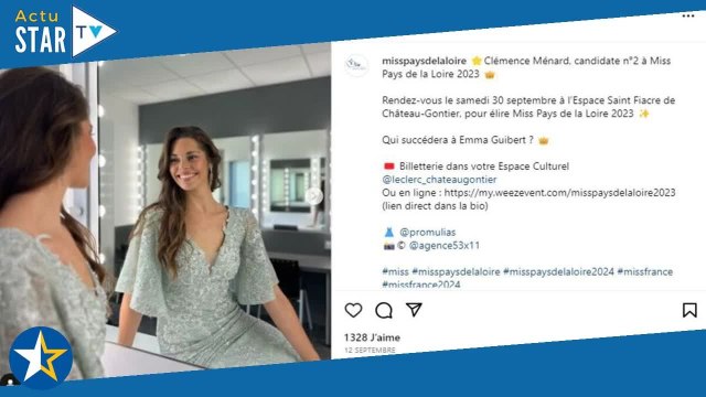 Miss France 2024 découvrez Clémence Ménard, la ravissante Miss Pays de la Loire