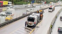 Deux métrobus sont entrés en collision frontale à Küçükçekmece