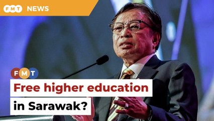 Sarawak to offer free higher education by 2026, says Abang Jo