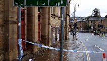 Cordon after stabbing in Halifax
