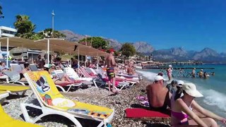 Kemer Beach Antalya Türkiye, September 2023 4K