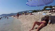Alanya Cleopatra Beach Antalya Türkiye, September 2023 4K