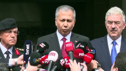 Le ministre Yerlikaya, qui a fait une déclaration après la tentative d'attentat, a mis l'accent sur les organisations criminelles.