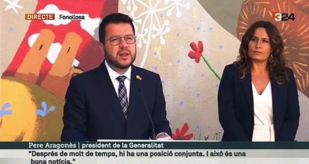 Pere Aragonès, en el sexto aniversario del 1-O