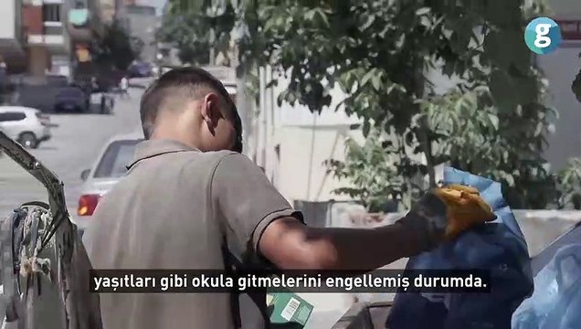 Kağıt toplayan Enes ve Ferhat (22.08.2020)