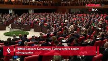 TBMM Başkanı Kurtulmuş: Türkiye teröre teslim olmayacaktır