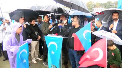 Les Turcs ouïghours ont organisé une manifestation à l'occasion du 74e anniversaire de l'occupation du Turkestan oriental