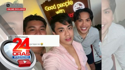 Comment ni David Licauco na kamukha niya ang drag queen na si Arizona Brandy, kinaaliwan ng netizens | 24 Oras Weekend