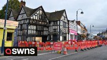 Second wonky pub burns down just five miles away from Crooked House Pub