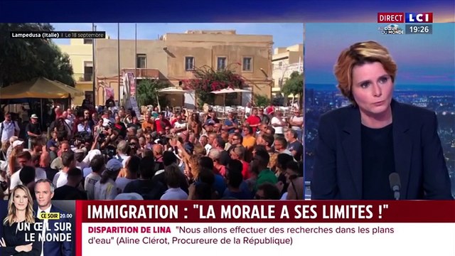 Caroline Fourest sur LCI le mardi 26 septembre 2023.