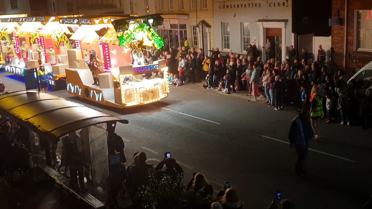 Nunsford Nutters Carnival Club entered 'Pluckers' in the 2023 Wellington Carnival