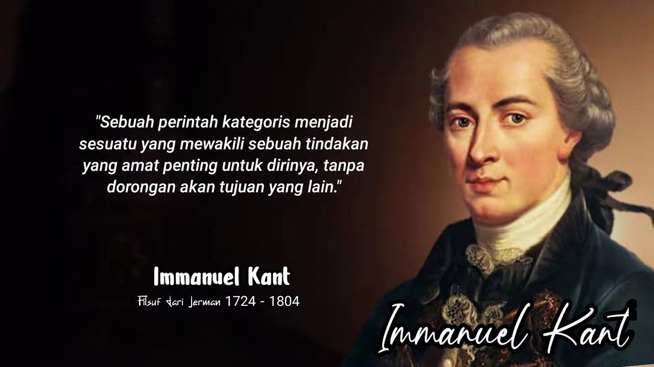 Kata-kata Bijak Terbaik Immanuel Kant Penuh Makna dan inspirasi _ Filsuf Jerman _ Quotes