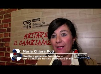 Roti (Fondazione Ronald McDonald), ‘Decliniamo la sostenibilità in ambito finanziario e nelle comunità in cui operiamo’
