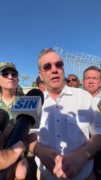 Abinader dice canal La Vigía permite flexibilizar reapertura frontera dominico-haitiana