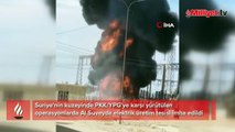 Türkiye vurdu! Terör örgütüne ait elektrik üretim tesisi imha edildi