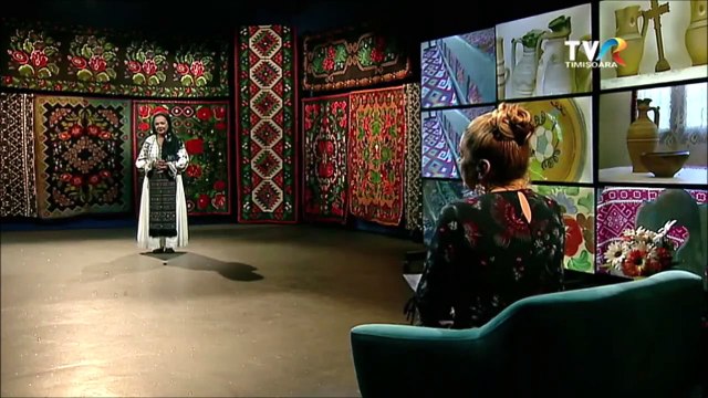 Elena Evsei Ruiu in cadrul emisiunii „Cantecul de acasa” - TVR Timisoara - 06.10.2023