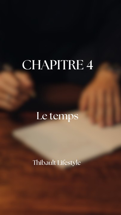 Chapitre 4 - Le temps