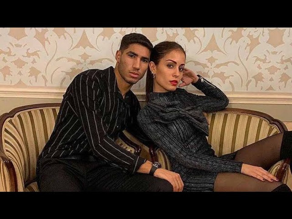Achraf Hakimi fou d’amour pour Hiba Abouk, son couple comparé à celui de David Beckham