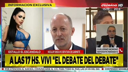 Guillermo Moreno: "No hay posibilidad que esto no tenga impacto en la campaña electoral"