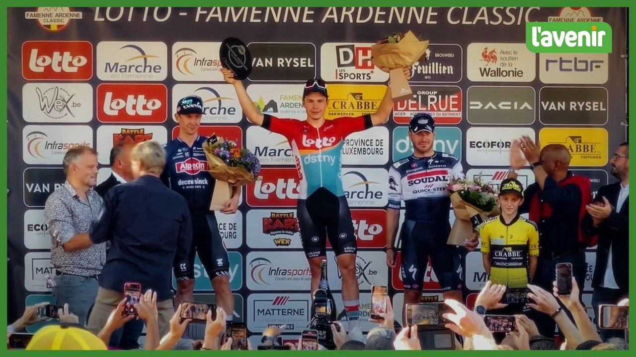 Arnaud De Lie remporte la Famenne Ardenne Classic