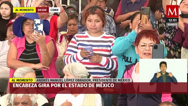 Vamos a aumentar las becas de primaria al doble: AMLO durante conferencia en Valle de Chalco, Edomex