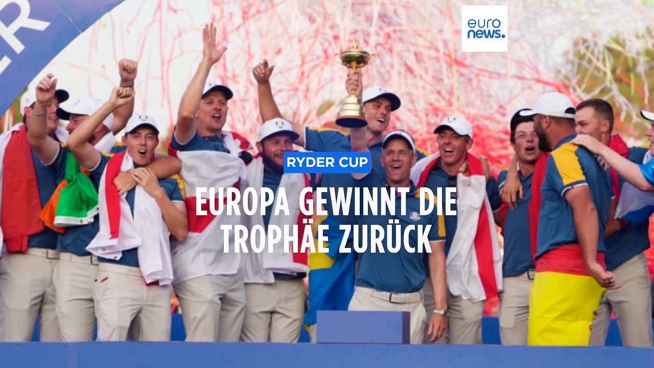 Wenn Weltklasse-Golfer weinen...haben sie den Ryder Cup geholt