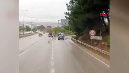 Une personne a perdu la vie dans un accident de la route dû à la pluie à Bursa