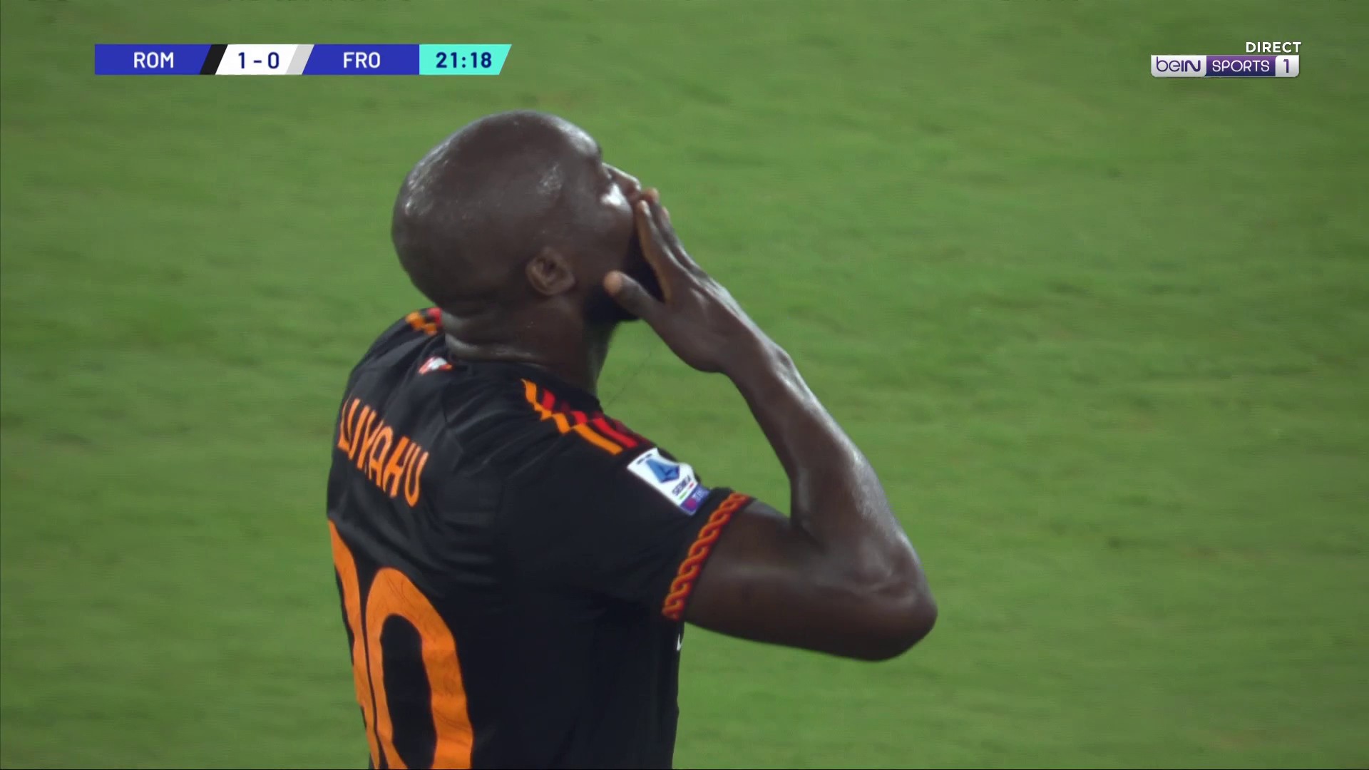 Romelu Lukaku se joue de la défense de Frosinone et marque