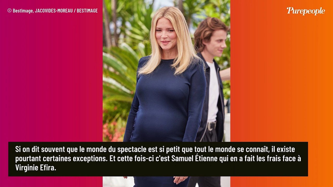 Gros moment de gêne pour un animateur, Virginie Efira "n'a aucune idée" de qui il est