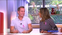 Aurélie Casse a été face à une image un peu gênanteAurélie Casse sur France 5.