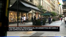 teleSUR Noticias 15:30 01-10: Argentina se prepara para primer debate presidencial