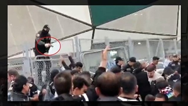 Les images ont fait sensation ! La déclaration de Beşiktaş a été immédiate : dégainer des armes et recourir à la violence contre nos supporters est inacceptable.